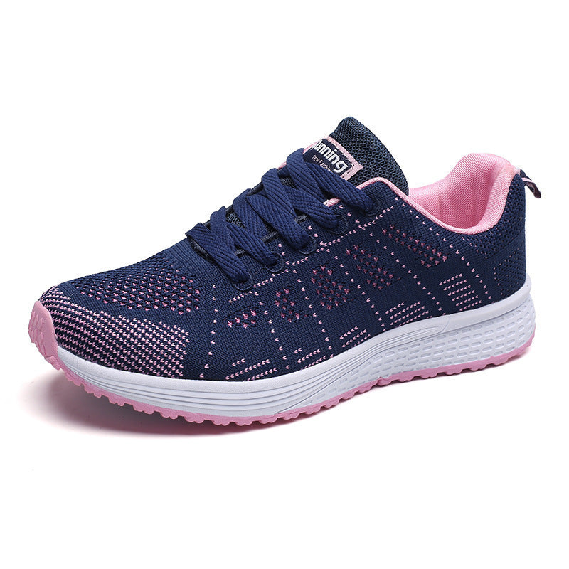 Damen atmungsaktive Sport-Sneaker mit flexiblem Obermaterial und rutschfester Sohle R&B