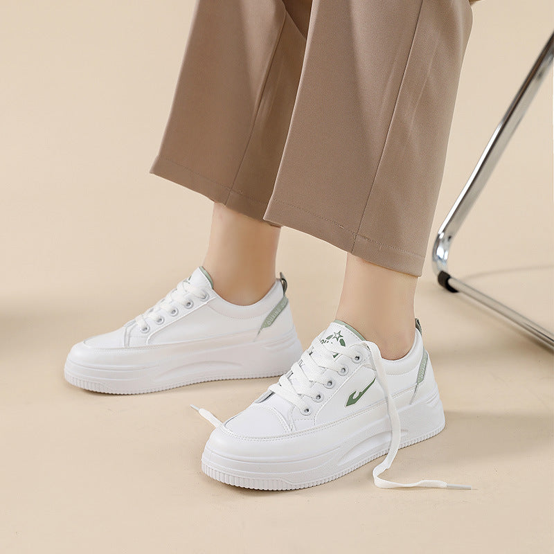 Damen lässige Sneakers mit dämpfendem Fußbett und stylischem Logo R&B
