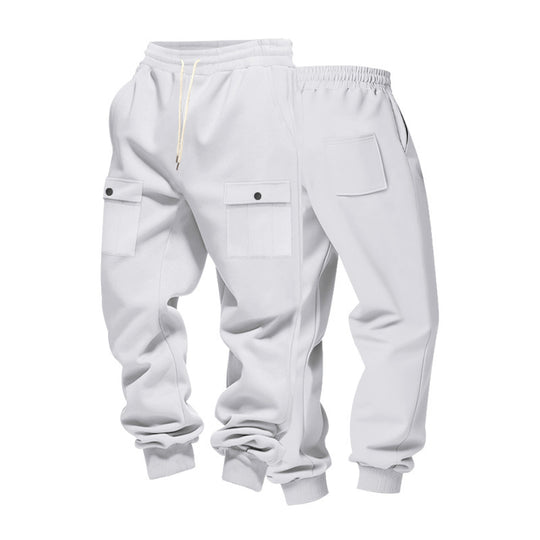 Herren Cargo-Jogginghose mit anatomischer Passform und praktischen Seitentaschen R&B
