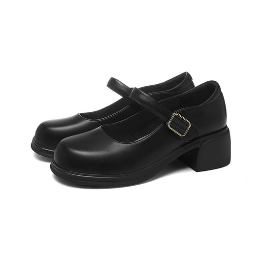 Damen Elegante und bequeme Slingback-Schuhe mit modischem Riemen und Plateau-Heel R&B