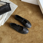 Damen Ballerinas mit elastischem Riemen für optimalen Halt R&B