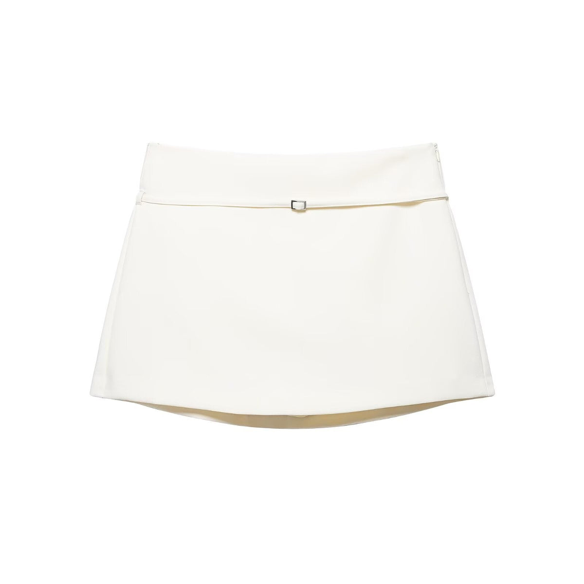 Damen Minikleid mit elegantem Schnitt und dekorativem Gürtel R&B
