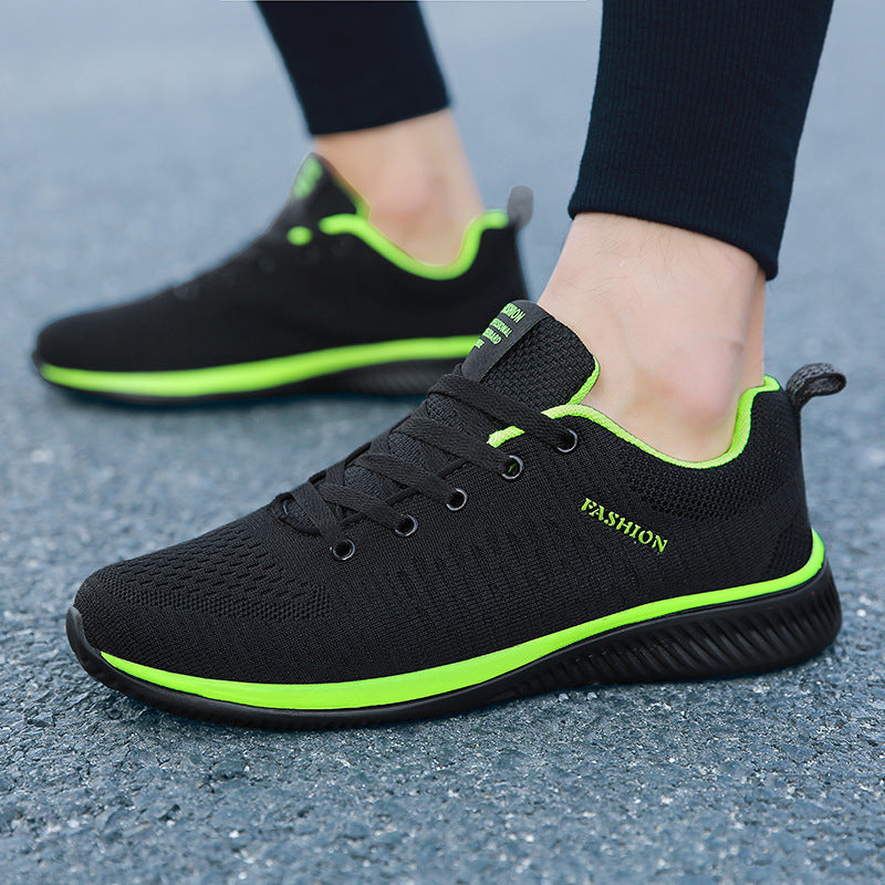 Damen Atmungsaktive Fitness-Sneakers mit elastischem Obermaterial R&B