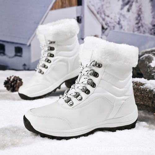 Damen Wasserfeste Winterstiefel mit Kuschelfutter R&B