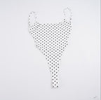 Damen Badeanzug mit hochgeschnittenem Design und verspieltem Polka-Dots-Muster R&B