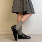 Damen elegante Schnürschuhe mit doppeltem Riemenverschluss R&B