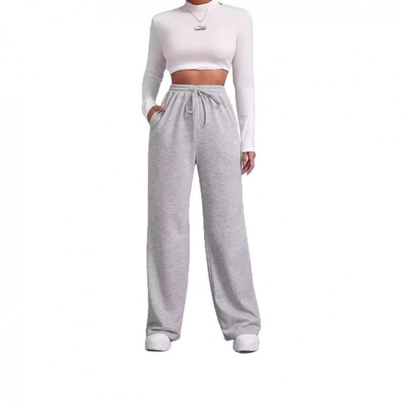 Damen Sweatpants mit bequemer Passform und elastischem Bund