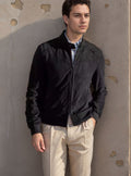 Herren Sportliche Leichte Jacke mit modernem Kragen R&B
