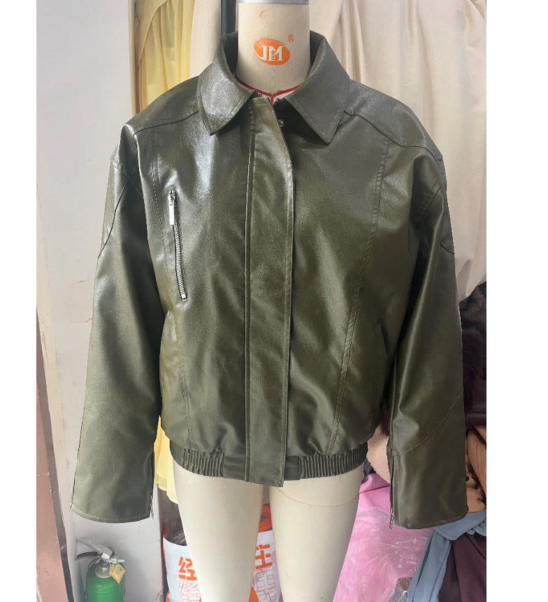 Damen jacke mit lässigem Oversized-Schnitt R&B