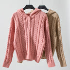 R&B | Klassischer Pullover Mit Zopfmuster Design