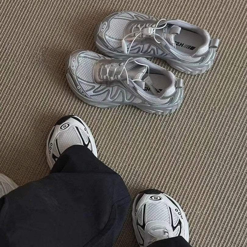 Damen modische Laufschuhe mit stoßdämpfender Sohle und atmungsaktivem Obermaterial R&B