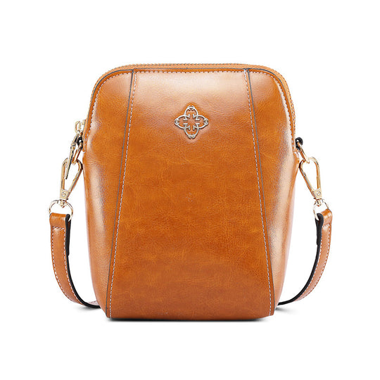 R&B | Vintage Öl Wachs diagonal span Tasche