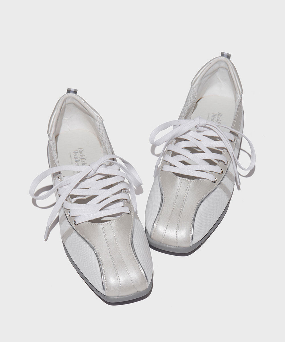 Damen Sportliche Sneakers im modernen Design mit atmungsaktiver Oberflächenstruktur R&B