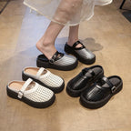 Damen Atmungsaktive Clogs mit verstellbarem Riemen R&B