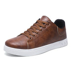 Damen elegante und komfortable Sneakers aus hochwertigem Kunstleder R&B