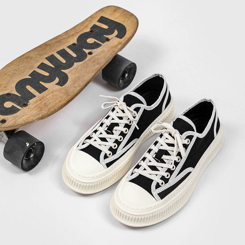 Damen Freizeit-High-Top Sneakers mit strapazierfähigem Obermaterial R&B