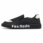 Damen Bequeme Slip-On Sneakers mit trendigem Design und rutschfester Sohle R&B