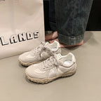 Damen Sportliche Sneaker mit atmungsaktiver Oberfläche und rutschfester Gummisohle R&B