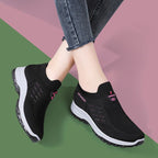 Damen Sportliche Sneaker mit elastischem Mesh-Obermaterial und dämpfender Sohle R&B