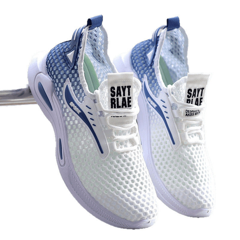 Damen Sportliche Mesh-Sneaker mit rutschfester Sohle und atmungsaktiver Struktur