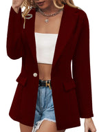 Damen Elegante und bequeme Blazerjacke R&B