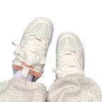 Damen Sportliche Sneakers mit praktischer Schnürung und atmungsaktiver Mesh-Oberfläche