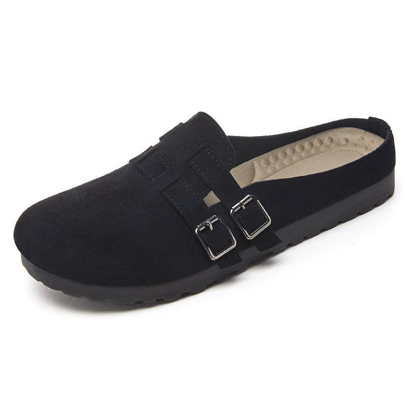 Damen Komfortable Clogs mit verstellbarem Riemen und weicher Innenausstattung R&B