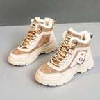 Damen Winterstiefel mit weichem Fleece-Futter und rutschfester Sohle R&B
