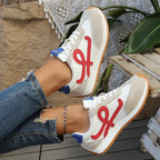 Damen Sportliche Sneakers mit Komfort-Sohle R&B
