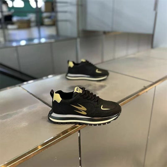 Damen sportliche Freizeitsneaker mit robustem Profil und innovativer Dämpfung R&B