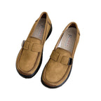 Damen Komfortable Slipper mit elegantem Schnallen-Design R&B