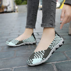 Damen Komfortable und atmungsaktive Slip-On Sneakers