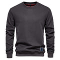 Herren Sweatshirt mit klassischem Rundhalsausschnitt
