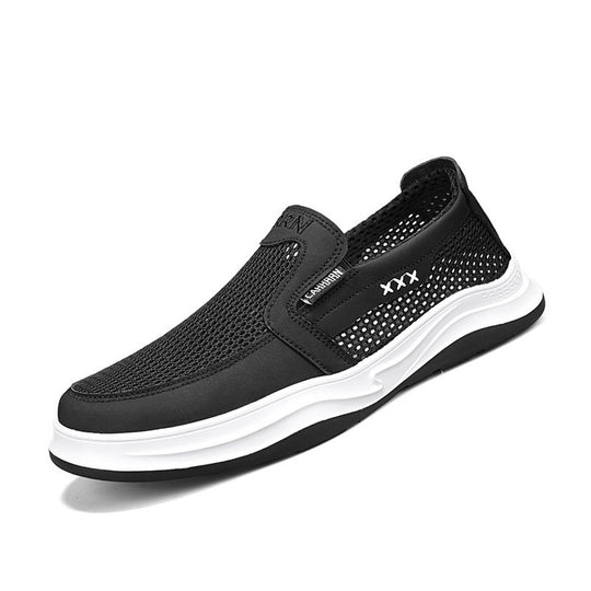 Damen Atmungsaktive Slip-On Sneakers im modernen Design mit rutschfester Sohle R&B