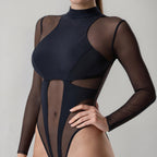 Damen Hightech Bodysuit mit innovativem Mesh-Design R&B