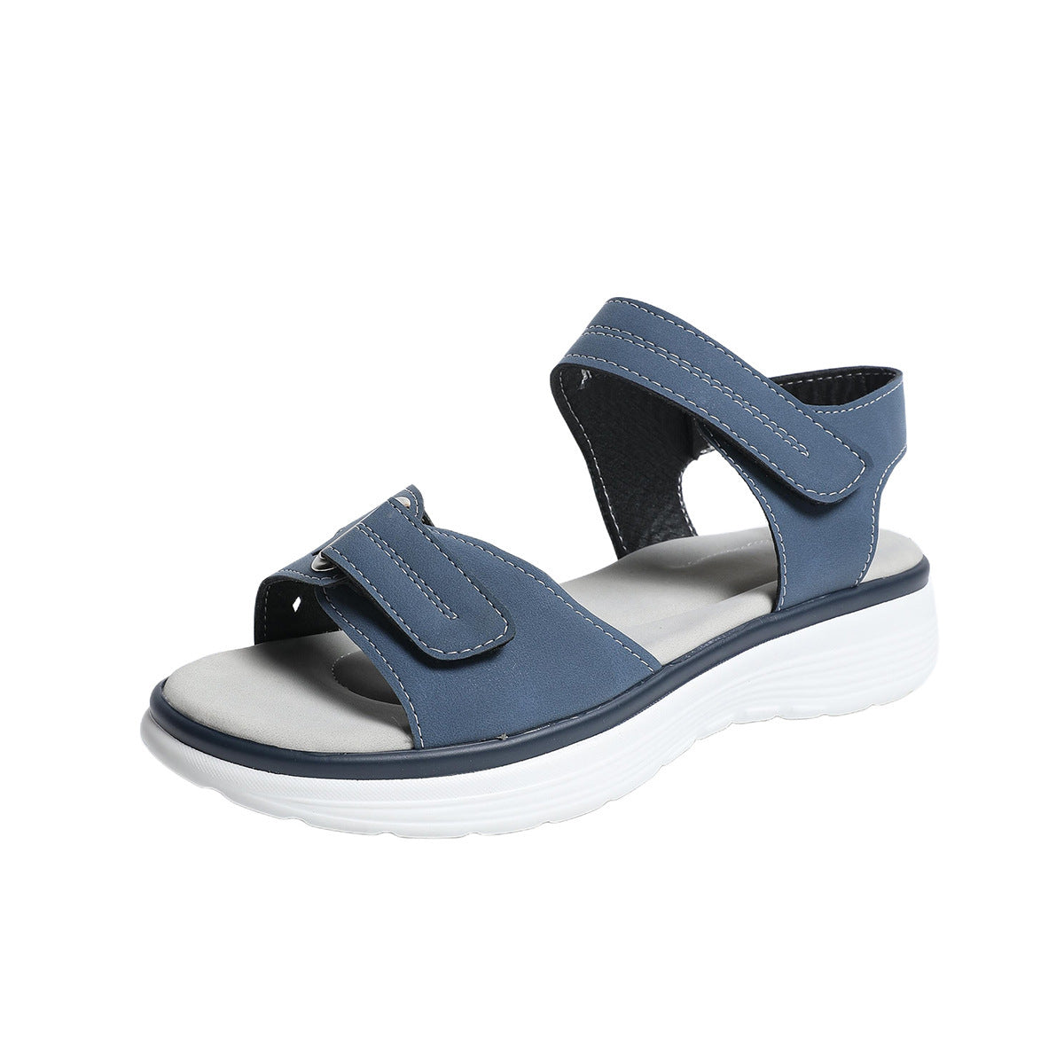 Damen Komfortable Sandalen mit verstellbaren Riemen und ergonomischer Sohle R&B