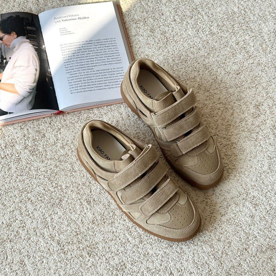 Damen Sportliche Sneaker mit praktischem Klettverschlusssystem R&B