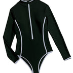 Damen Langarm Badeanzug R&B