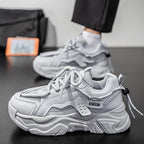 Damen Modische Chunky Sneakers mit atmungsaktiver Mesh-Oberfläche und dämpfendem Sohlenprofil