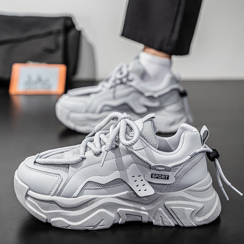 Damen Modische Chunky Sneakers mit atmungsaktiver Mesh-Oberfläche und dämpfendem Sohlenprofil