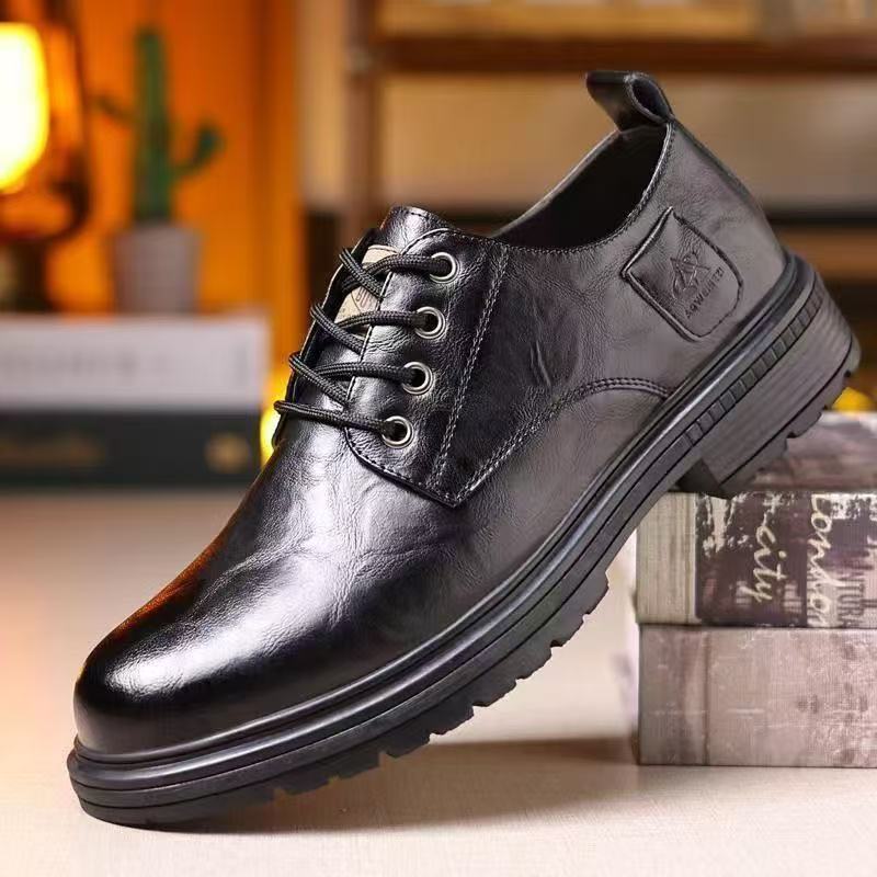 Herren Elegante Schnürschuhe mit rutschfester Sohle und atmungsaktivem Innenfutter R&B