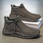 Damen Sportliche Stiefel mit elastischem Einstieg und rutschfester Sohle