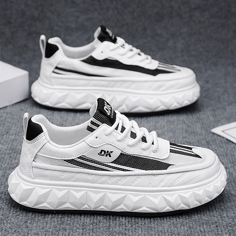 Damen Sportliche Lauf-Sneaker mit dickem Profil und atmungsaktiver Oberfläche R&B
