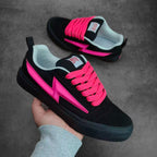 Damen Sportliche Sneaker im dynamischen Blitzdesign R&B