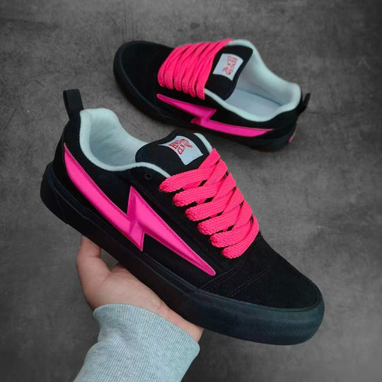 Damen Sportliche Sneaker im dynamischen Blitzdesign R&B