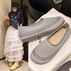 Damen leichte und atmungsaktive Mesh-Ballerinas