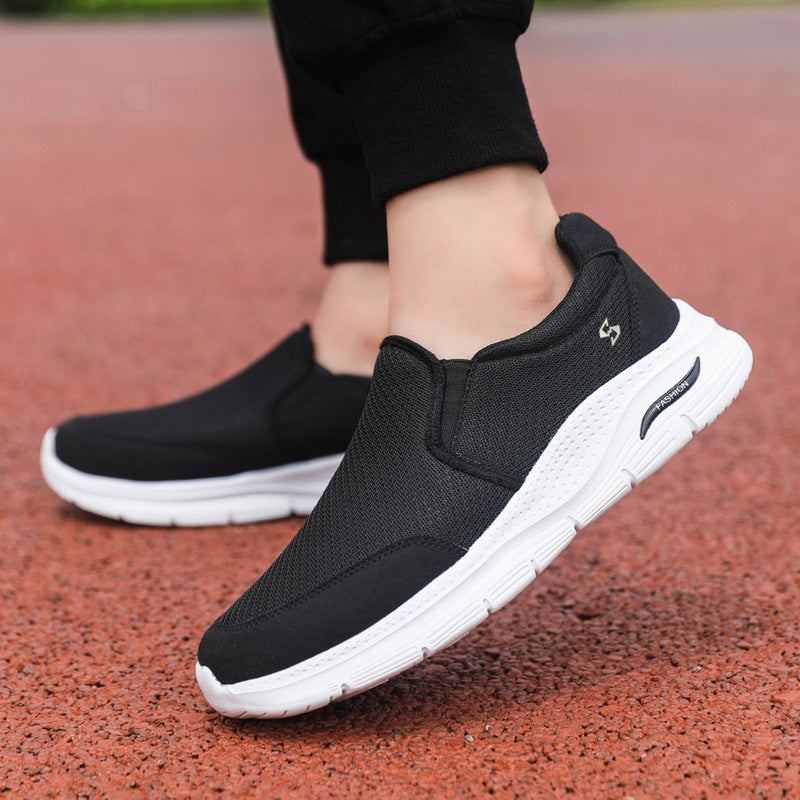 Damen bequeme Slip-On Sneakers R&B