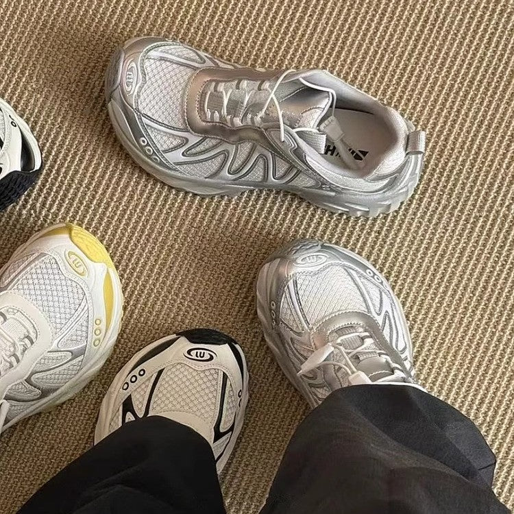 Damen modische Laufschuhe mit stoßdämpfender Sohle und atmungsaktivem Obermaterial R&B