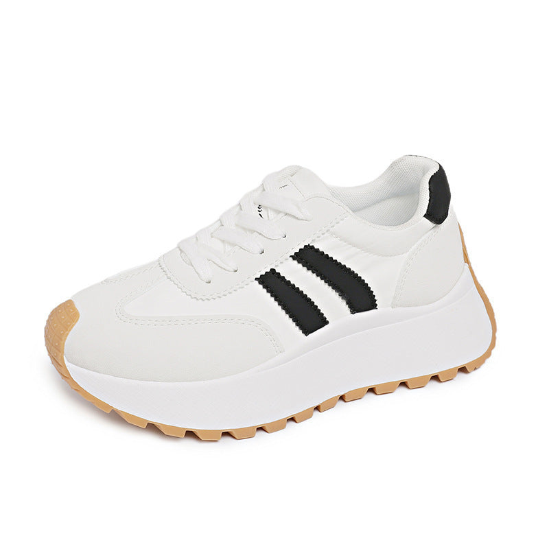 Damen Sportliche Sneakers mit dämpfender Sohle und atmungsaktiver Oberfläche