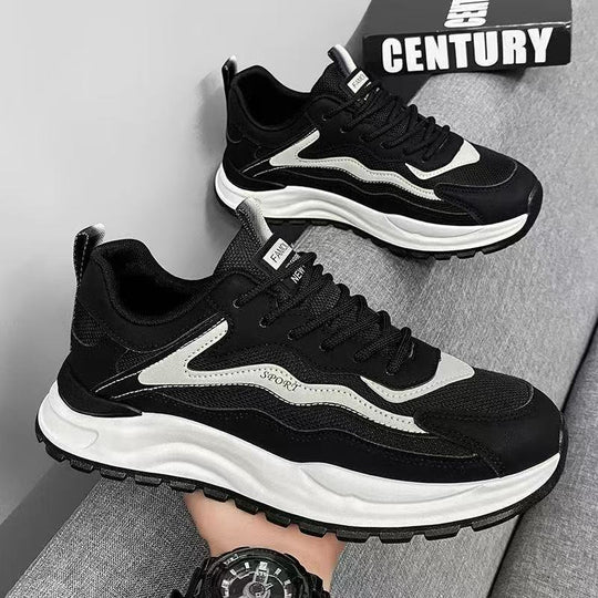 Damen Sportliche Sneakers mit stoßdämpfender Sohle und atmungsaktivem Obermaterial R&B